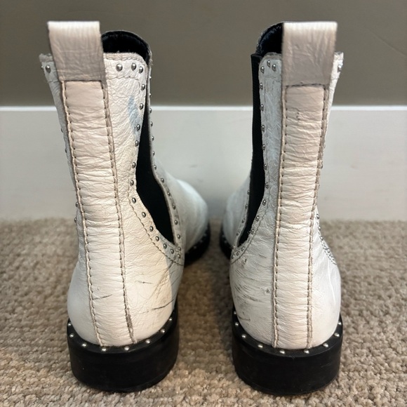Rebecca Minkoff Distressed White Sabeen Boot - size 6.5 - Picture 5 of 10